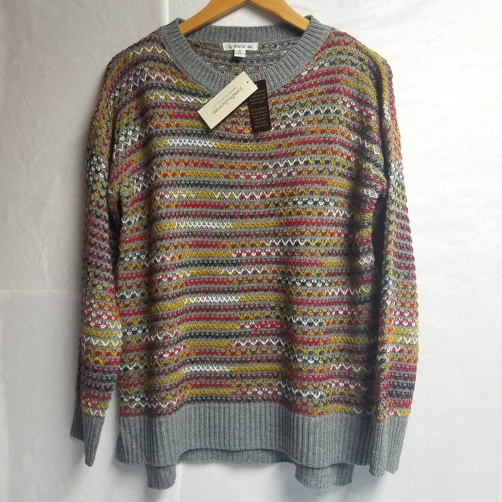 NWT JohnPaulRichard Multicolored Sweater M